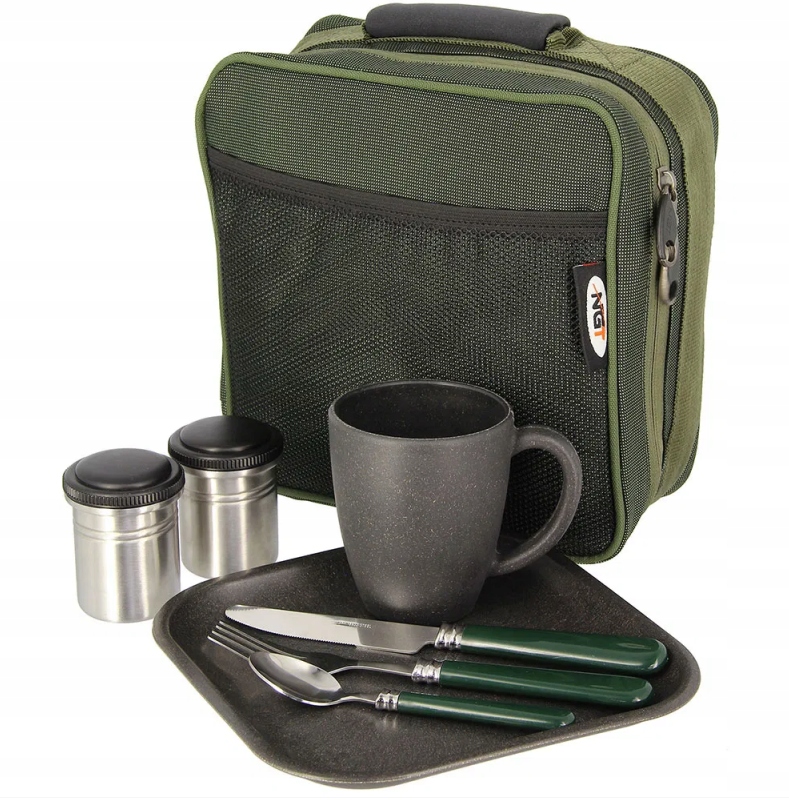 Ngt Zestaw Piknikowy Biwakowy z Kubkiem dla 1 Osoby