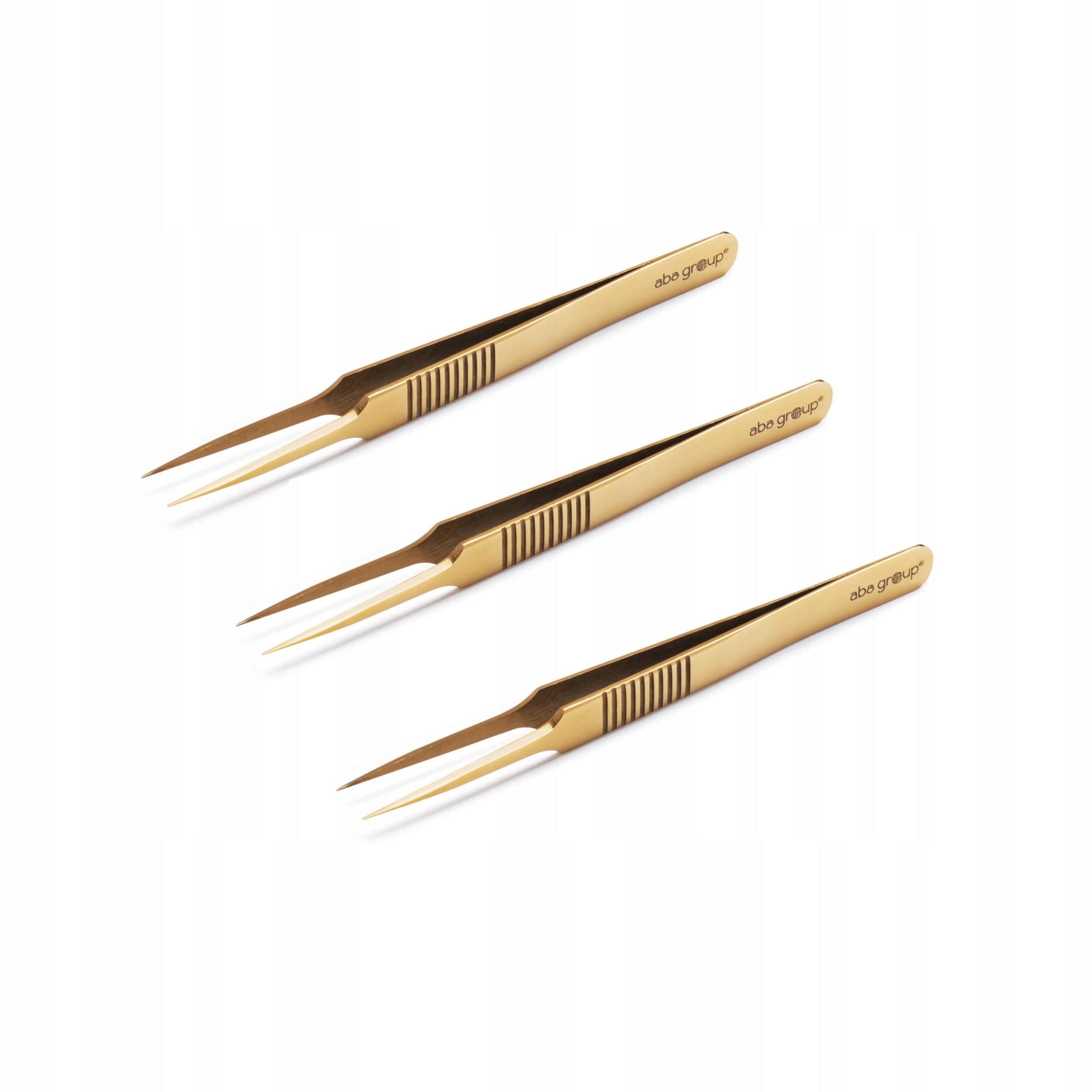 Podologická pinzeta 11 cm 1400, sada 3 ks Aba Group