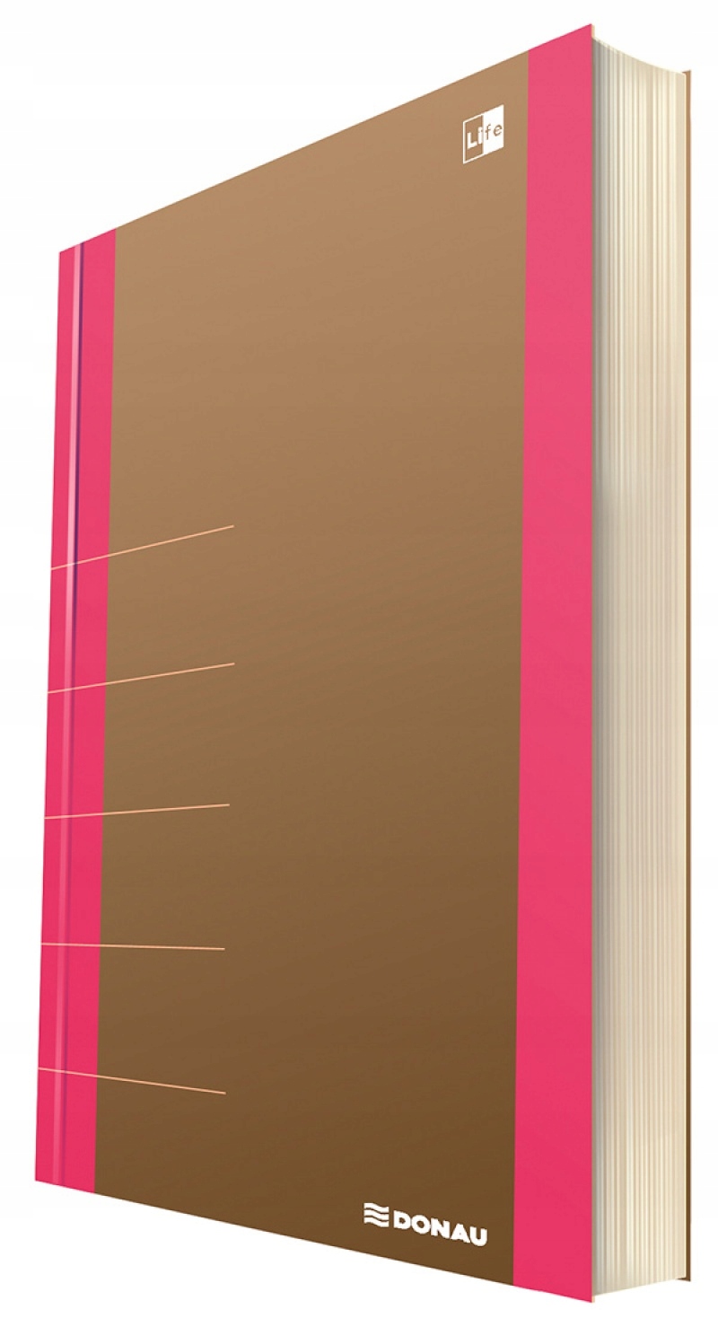 

Notatnik Life organizer 165x230mm 80 kart różowy
