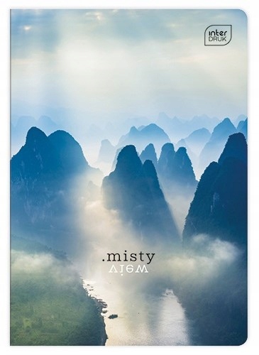 

Zeszyt A5 60 kartek gładki mix wzorów Interdruk