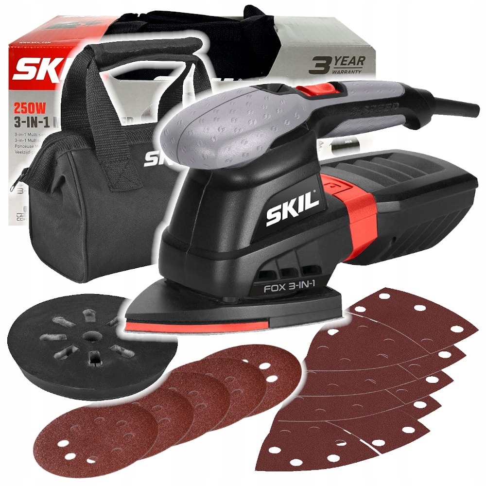 

Szlifierka wielofunkcyjna Skil 7220 Ac 3w1