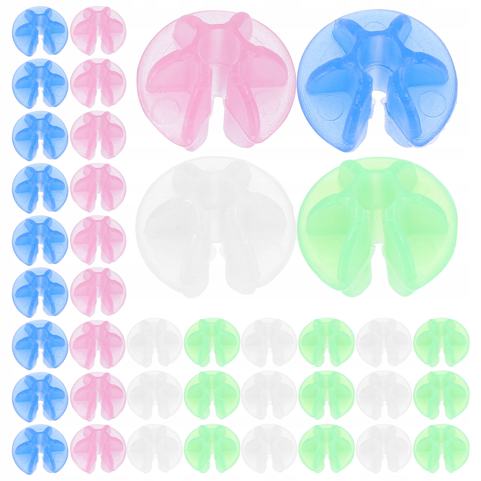ŚWIECĄCE KORALIKI ROWEROWE KORALIKI Z DRUTU ROWEROWEGO DEKORACJA ROWER ELEK