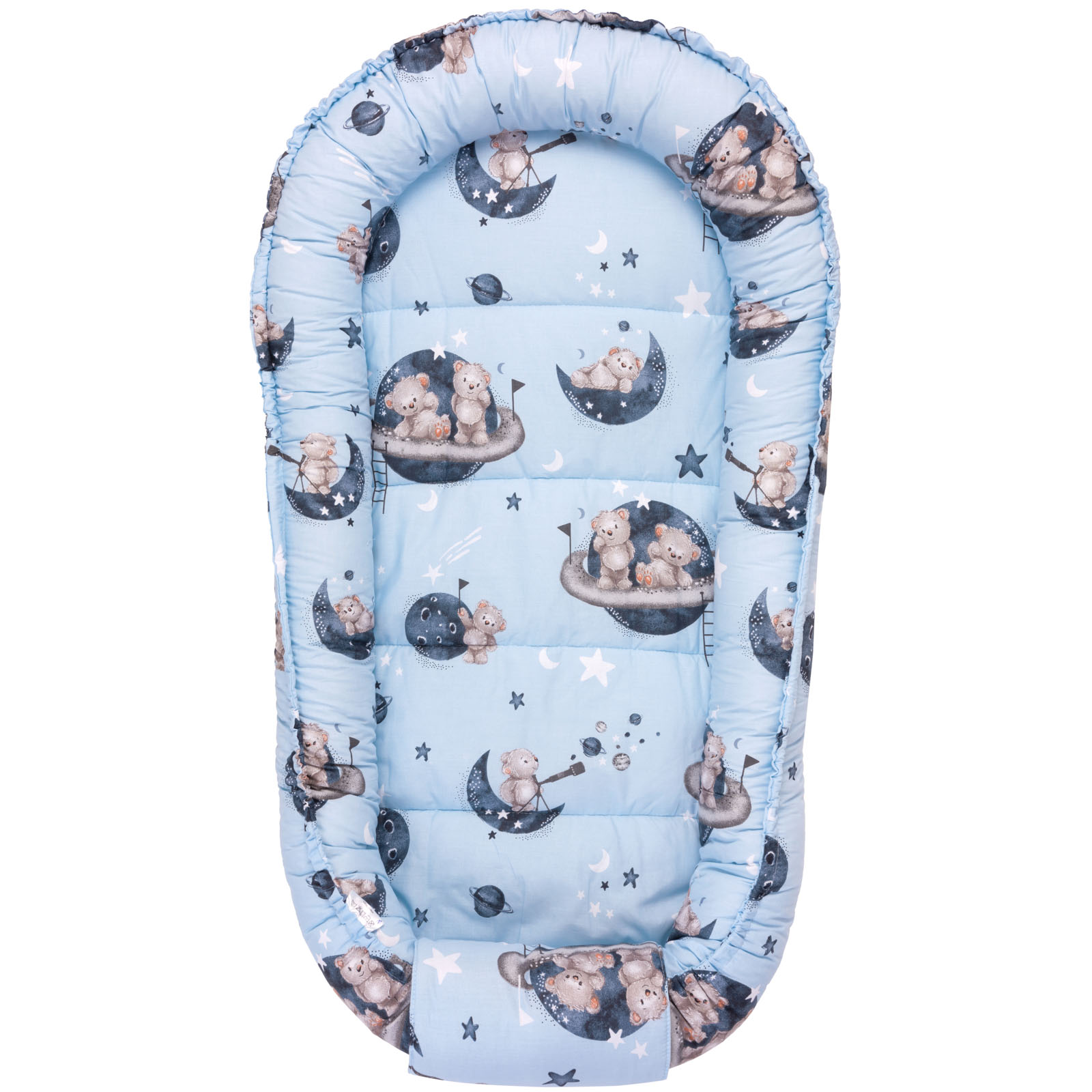 JUKKI DUŻY KOKON XXL NIEMOWLĘCY OTULACZ 65x120CM BAWEŁNA Marka Jukki