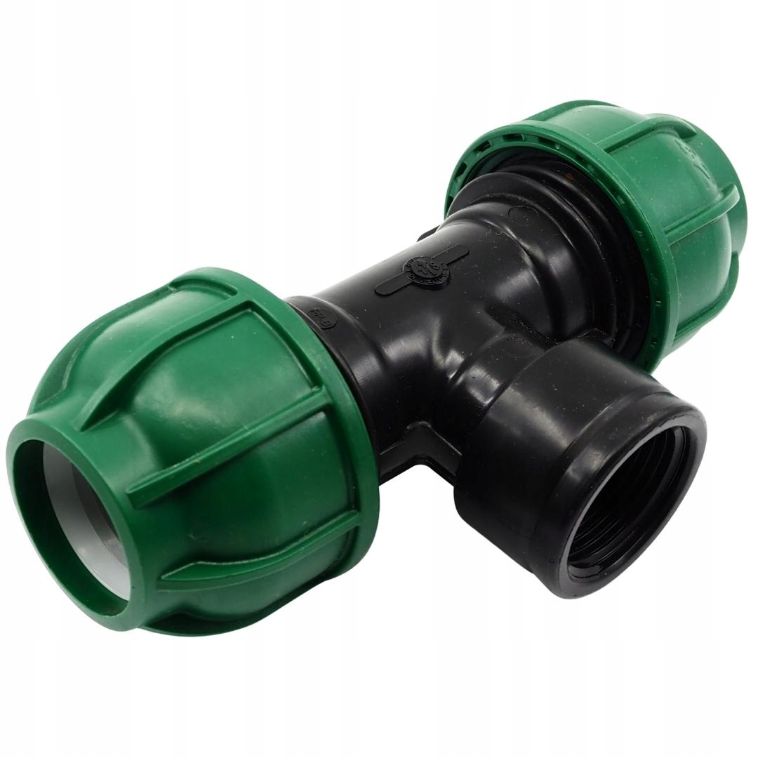 PE trójnik 32-1"gw-32mm