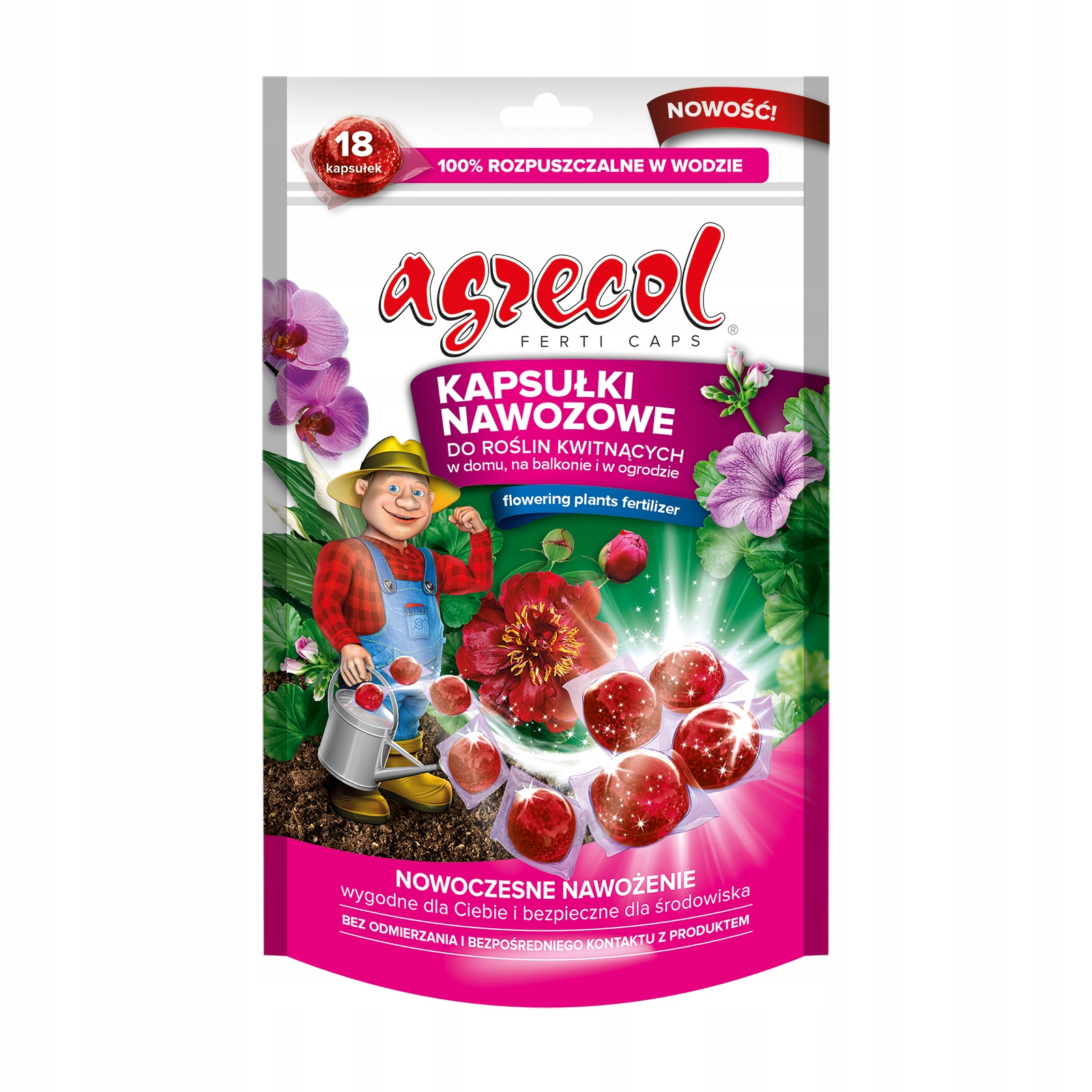 

Kapsułki nawozowe do roślin kwitnących 18szt.