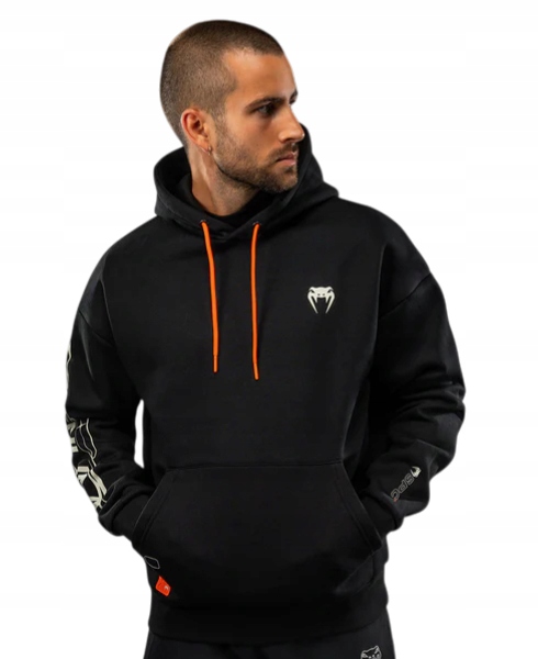 Venum Mikina S Kapucí Eclipse Hoodie Black/Ivory M
