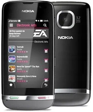 Smartfon Nokia Asha 311 128 Mb 1 Gb 3G szary