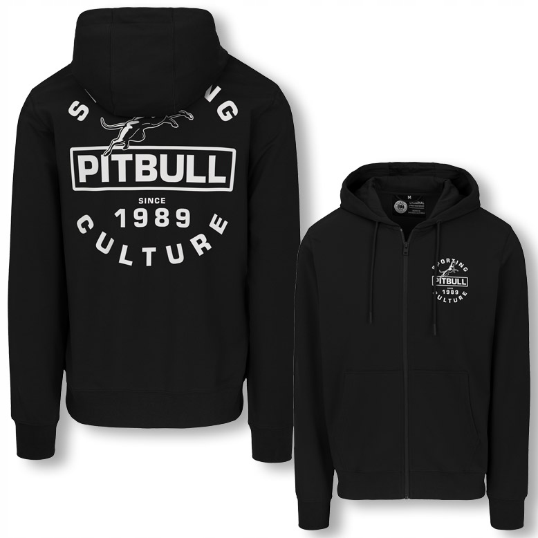 Męska Bluza rozpinana z kapturem Pitbull Physical Culture Bluza dresowa