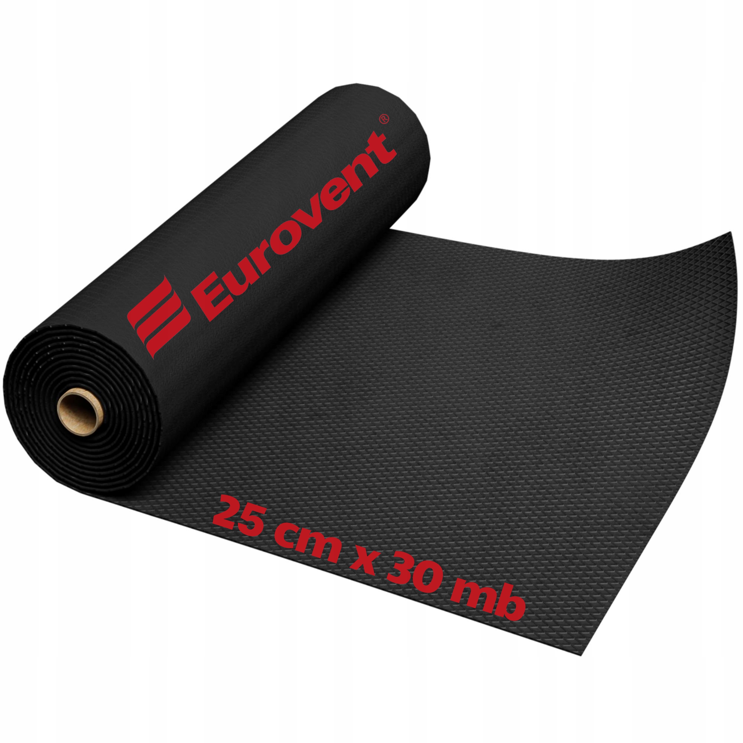 FOLIA FUNDAMENTOWA IZOLACYJNA DO IZOLACJI POZIOMEJ FUNDAMENTÓW 1mm 25cm 30m