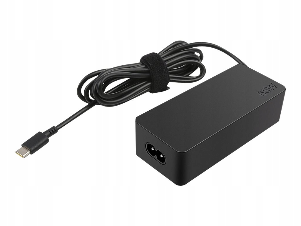 Adapter Sieciowy Lenovo Usb-c 65W Zasilacz Ac (Czarny)