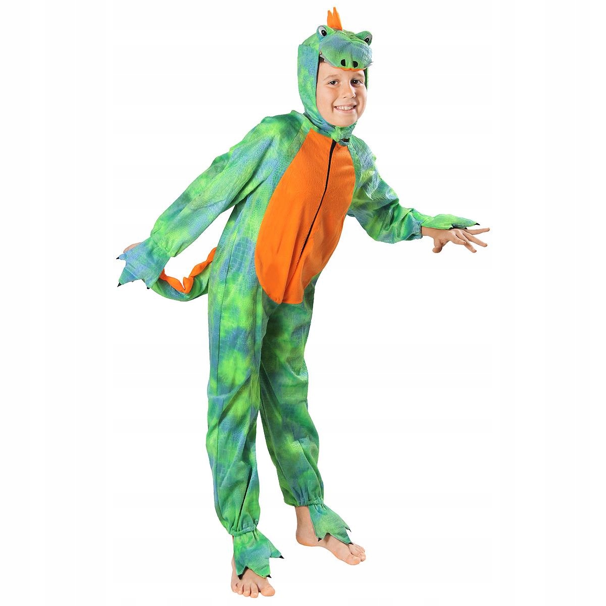 Strój Dino Dinozaura Dinozaur Smoka Smok 110-120