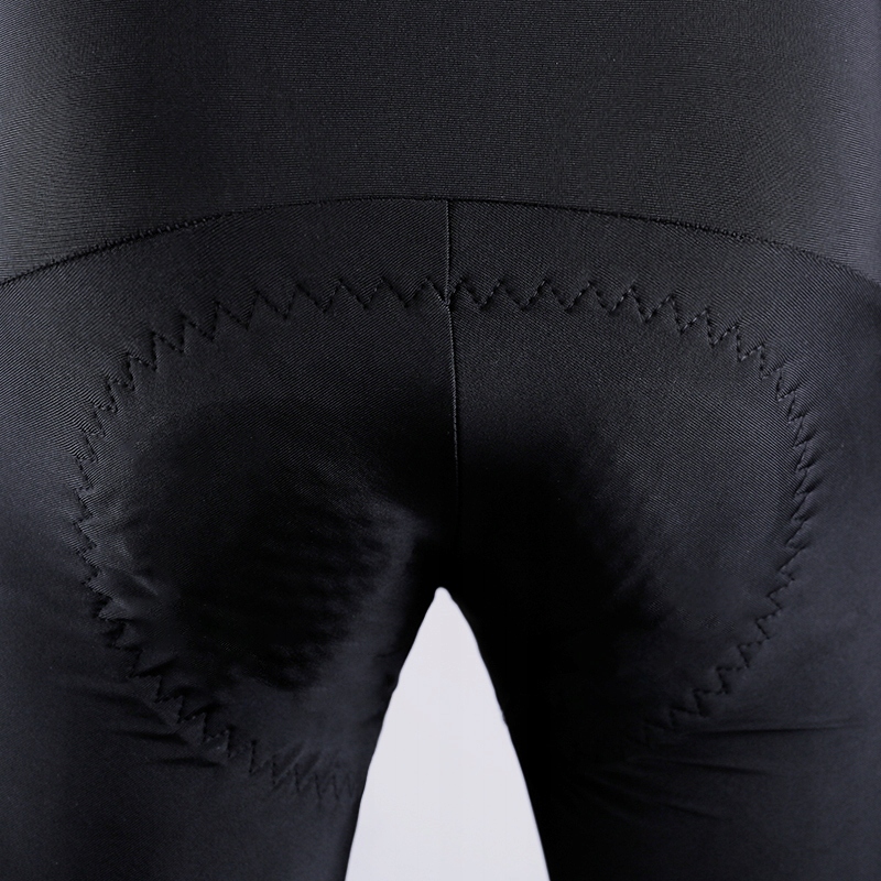 LEGGINSY Z WKŁADKĄ NA ROWER X-TIGER Z SZELKAMI PRO Kolor czarny