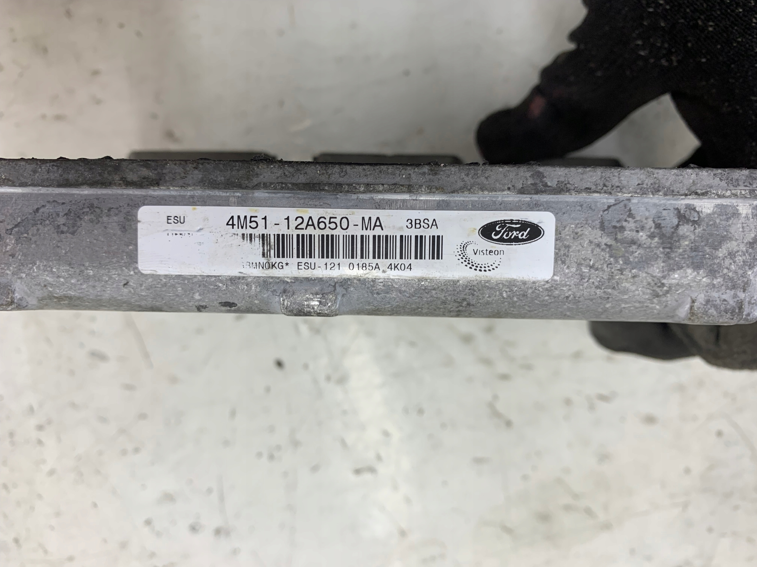 FORD FOCUS C MAX 1.8 control unit of the engine computer 4M5112A650MA