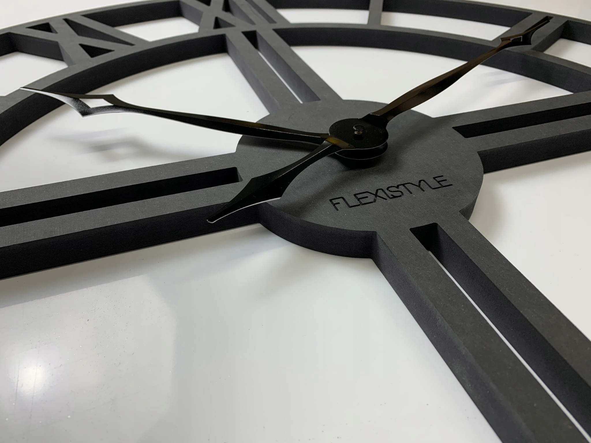 WSKAZÓWKI czarne do zegara ściennego 60 cm Typ ścienny