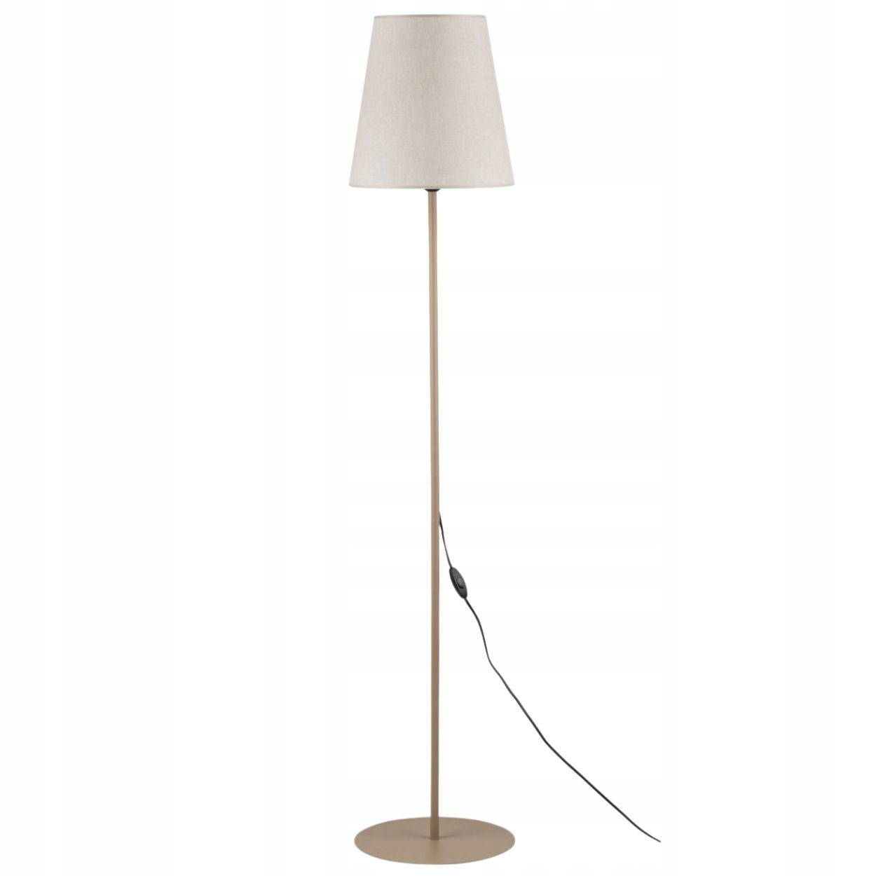 Podlahová Lampa Elizabeth Sabia Béžová 1XE27 stojaca lampa do obývačky