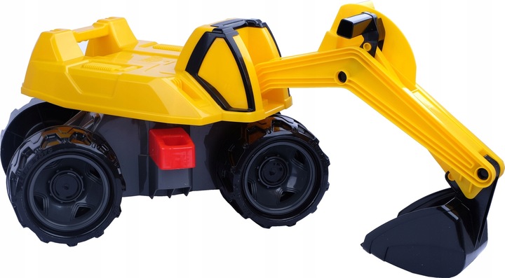 LENA KOPARKA JEŹDZIK DLA DZIECI 50KG Z RUCHOMĄ ŁYŻKĄ OBRÓT 360 STOPNI Materiał plastik