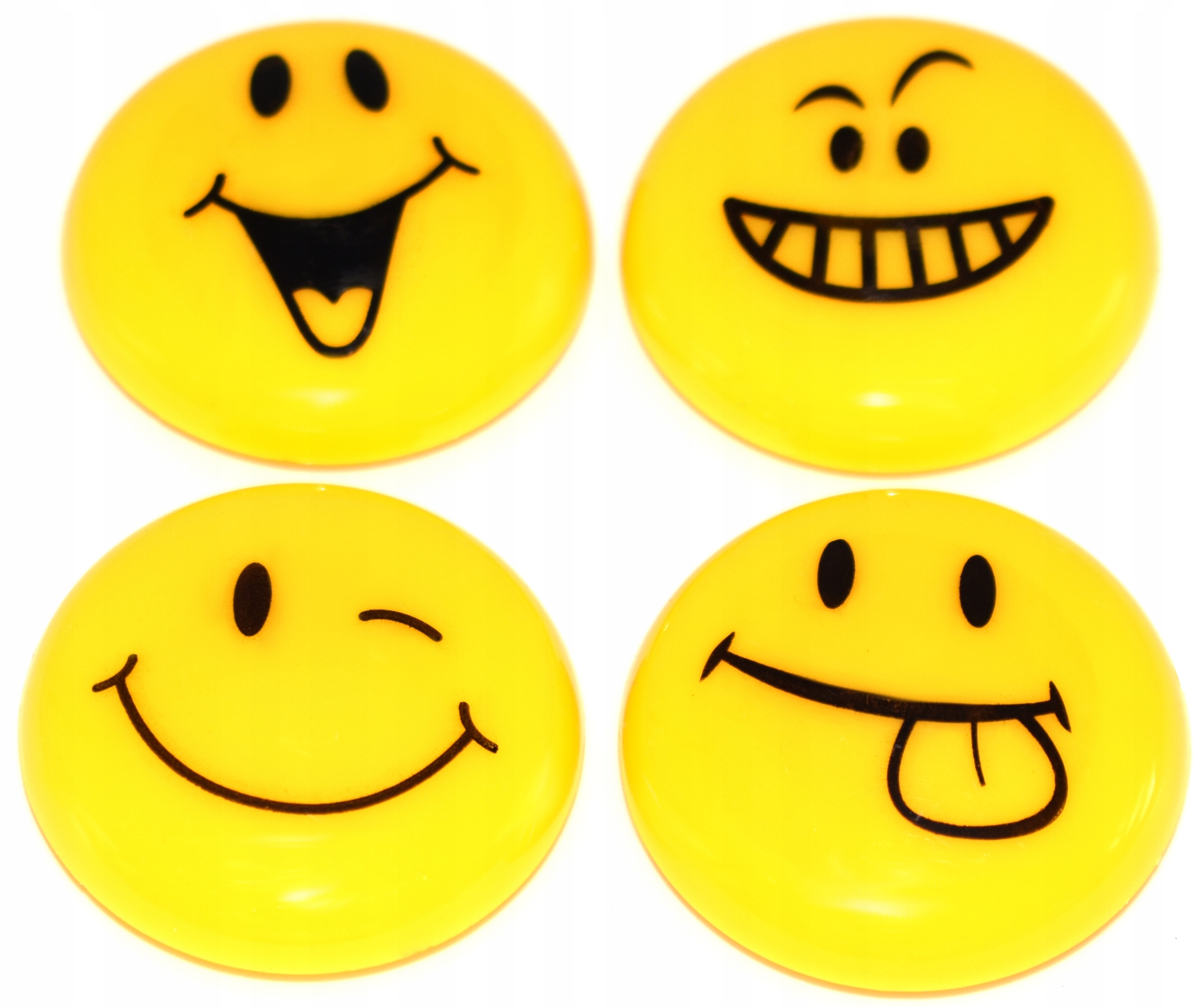 

Magnesy na Lodówkę Buźki Mr. Smiley 4 szt