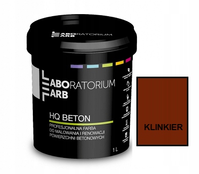 HQ FARBA DO BETONU POSADZKI OGRODZEŃ KLINKIER 1L