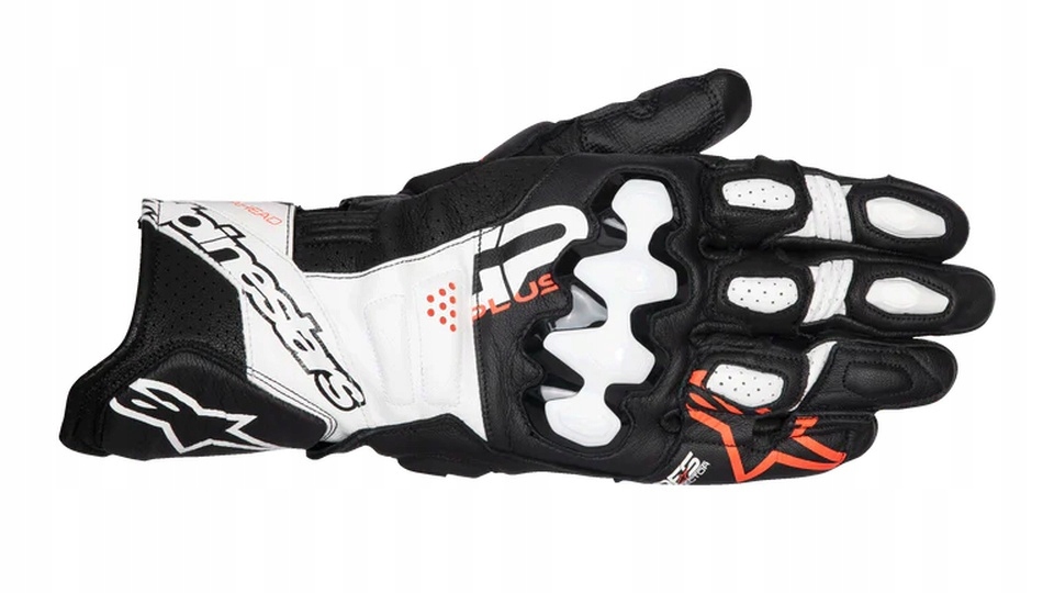 Rukavice Alpinestars Gp Plus R v3 čierne/biele/red XL