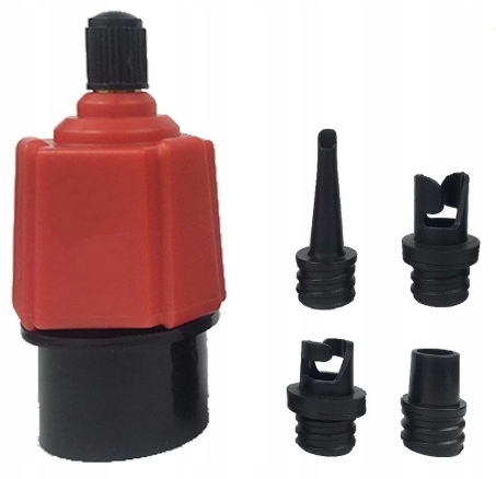 Zestaw Końcówek Pompki Zaworu Wężyk Ponton Materac Marka Marine