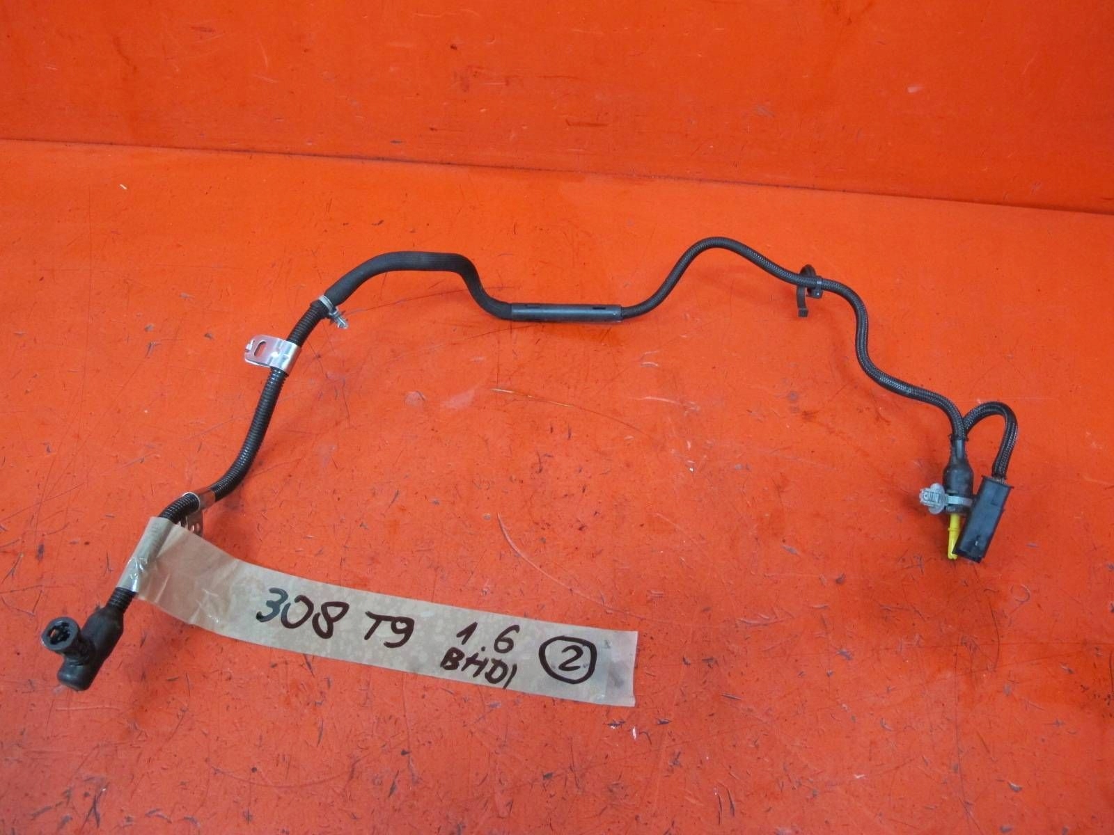 PEUGEOT 308 II T9 1.6 BLUEHDI BHZ PRZEWÓD blue FAP