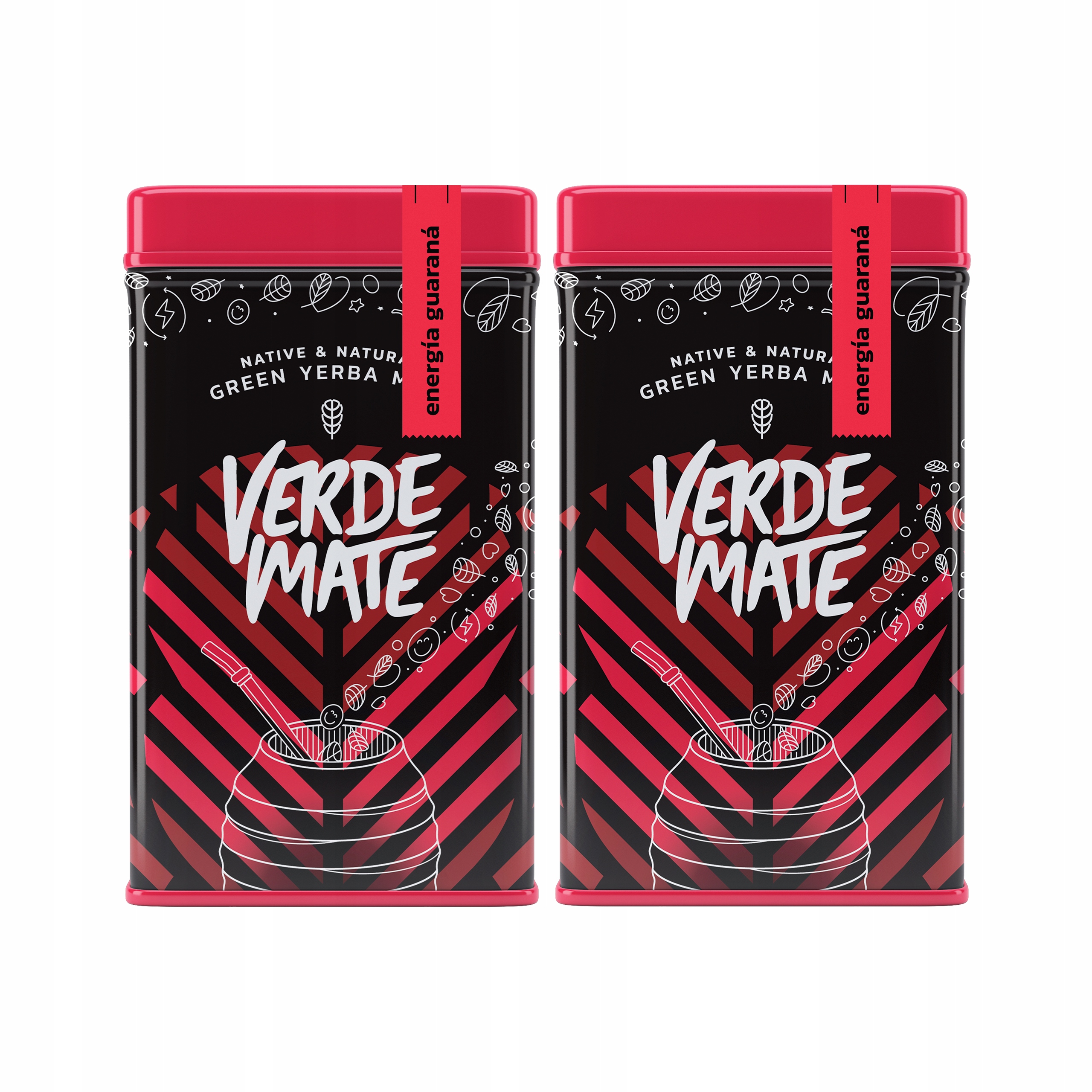 Yerba Mate Verde Mate Green Energia Puszka Yerbera 2x500g 1kg