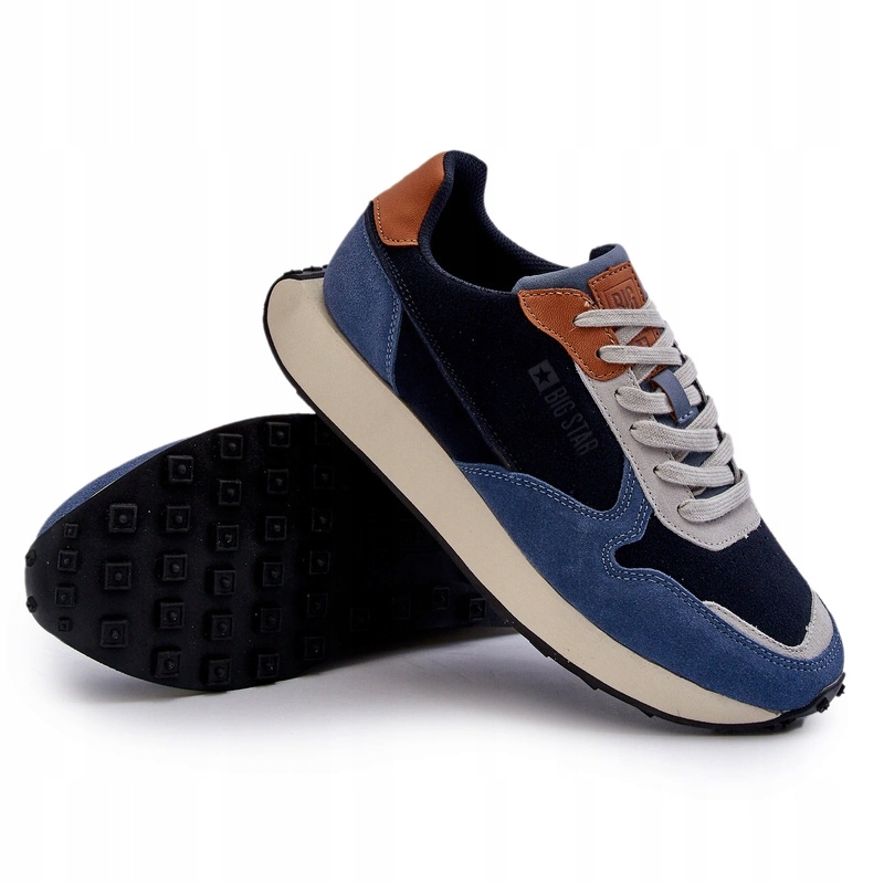 Pánské Tenisky Memory Foam System NN174356 Tmavě Modré 43