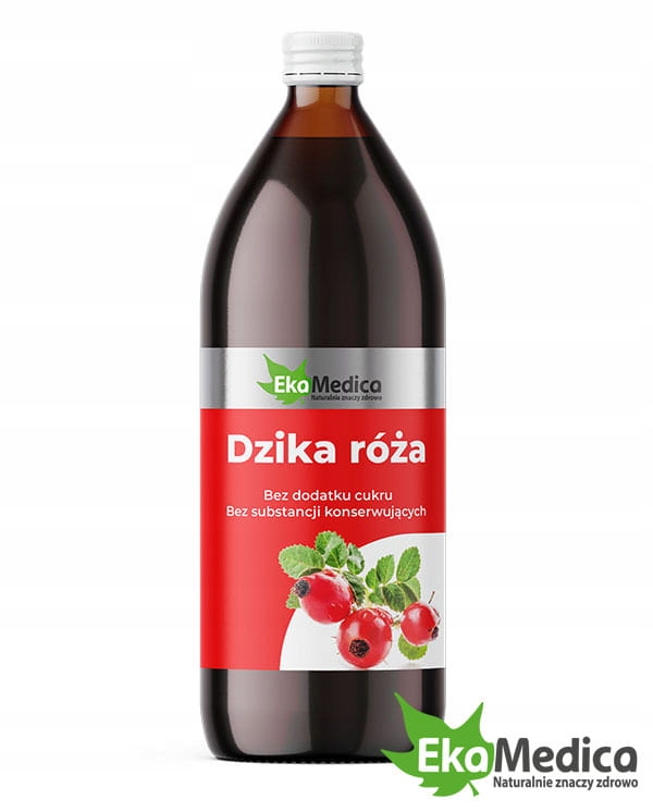 Sok 100%DZ.RÓŻA 500ML Ekamedica