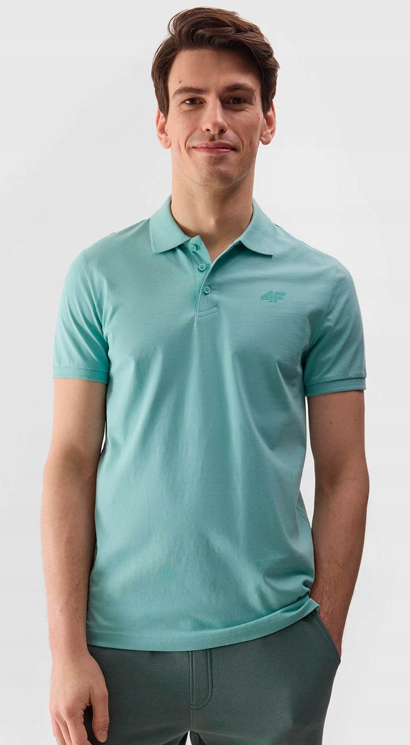 4F MĘSKA KOSZULKA POLO POLÓWKA 100% BAWEŁNA / rozm XL Kod producenta 4511146053721