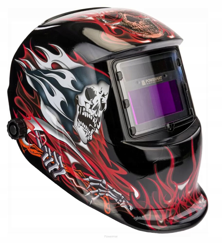 SAMOŚCIEMNIAJĄCA MASKA PRZYŁBICA SPAWALNICZA FILTR AUTOMATYCZNA LCD EAN (GTIN) 5904067443358