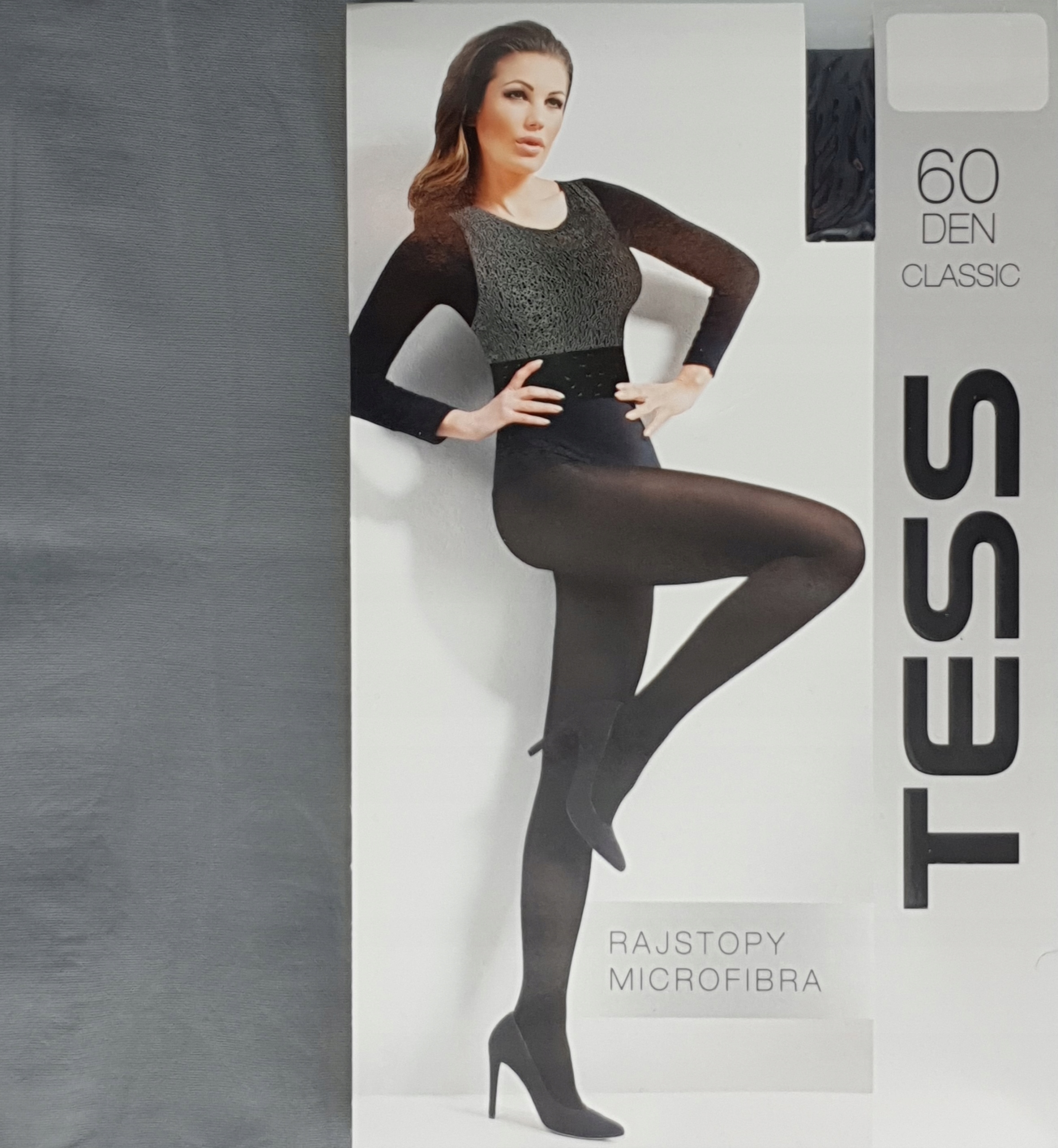 

Rajstopy Mikrofibra 60 Den Tess Grigio matowe