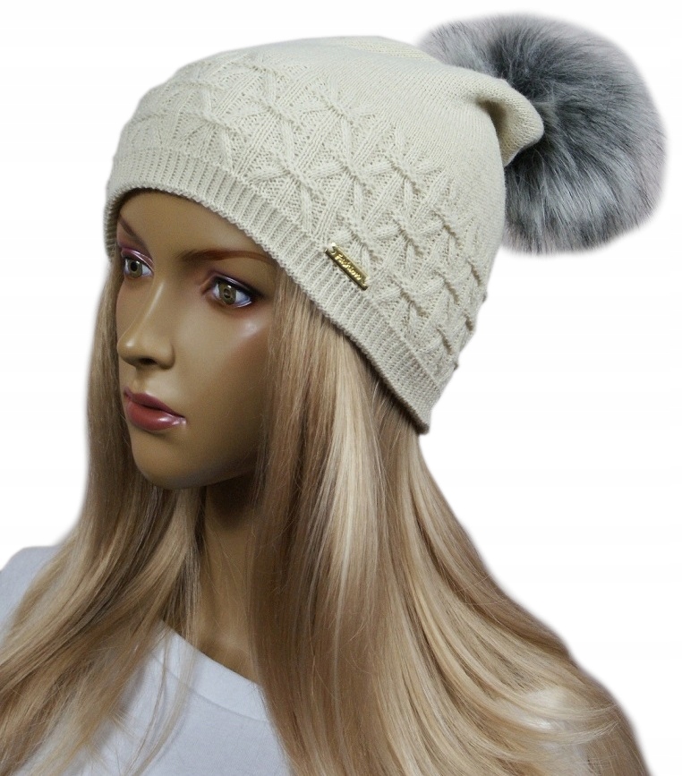 

Mg#czapka damska Pompon 45