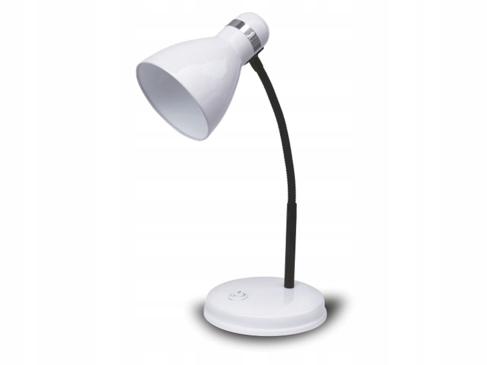 NILSEN BEN lampka biurkowa E27 do 40W biała Stan opakowania oryginalne