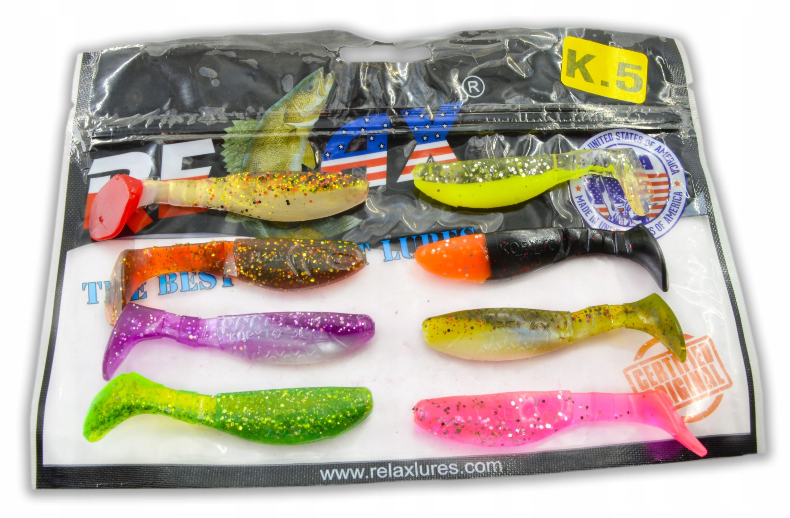 K.5 Relax Kopyto 8CM Guma Na Szczupaka 8SZT