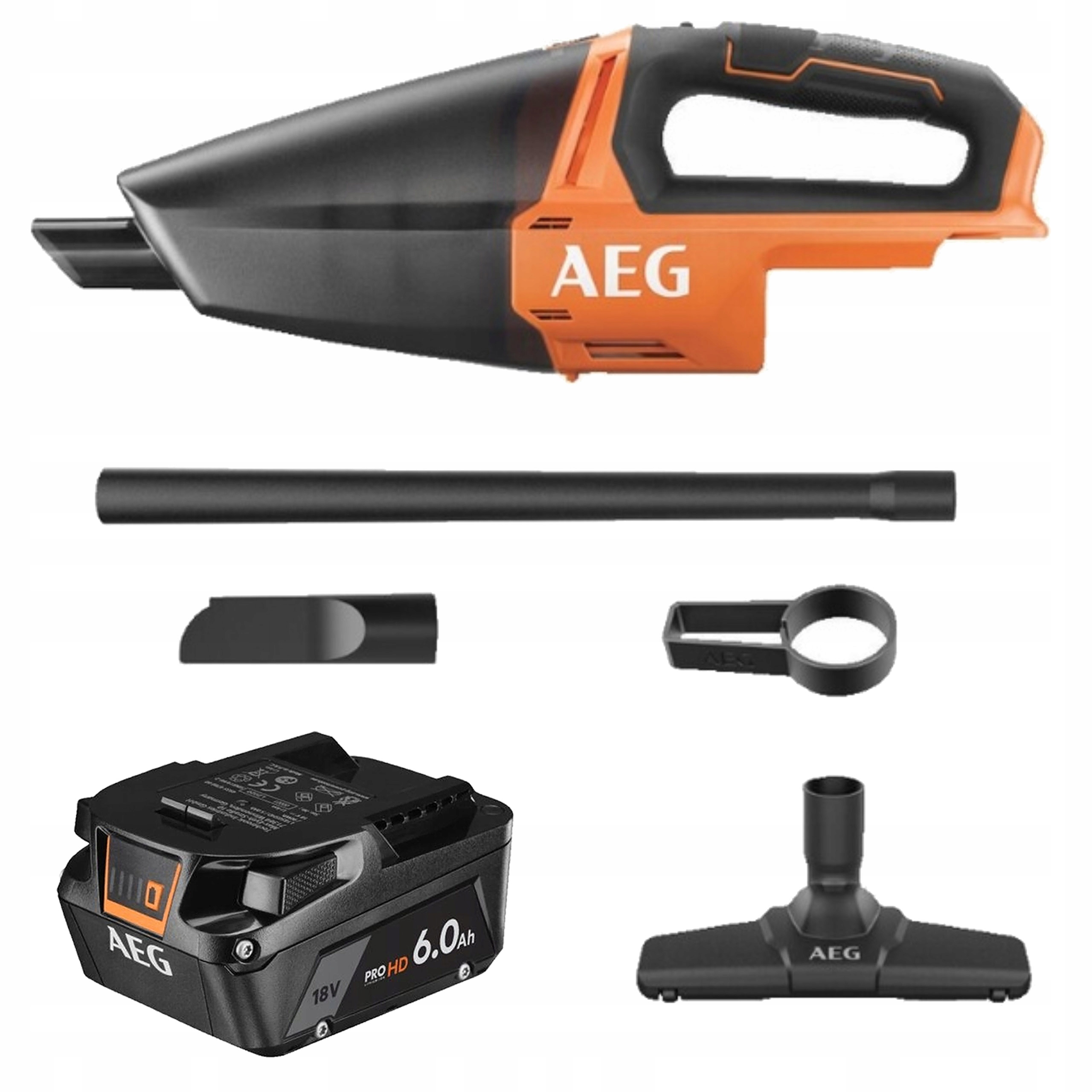 Aeg Vysavač +Akumulátor Lithium-iontový 6.0Ah 18V