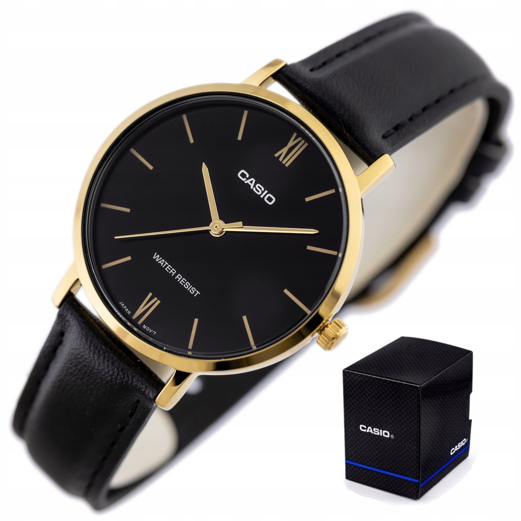 Zegarek Damski Casio Livia Box +grawer klasyczny na pasku skórzany
