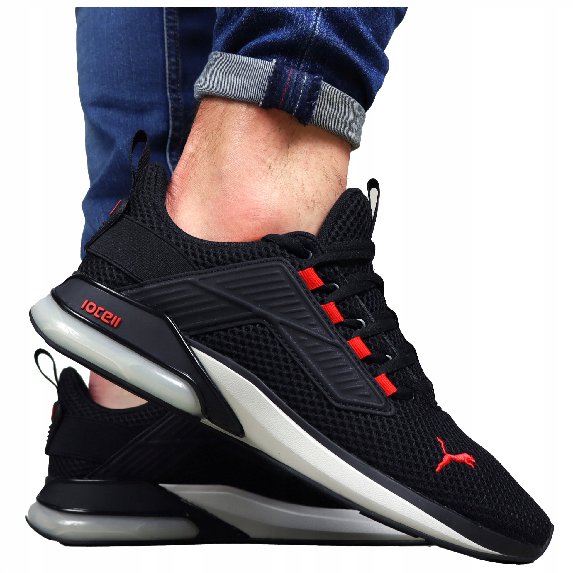 pánské boty Puma Černé Pohodlné sportovní tenisky pro každodenní nošení Lehké