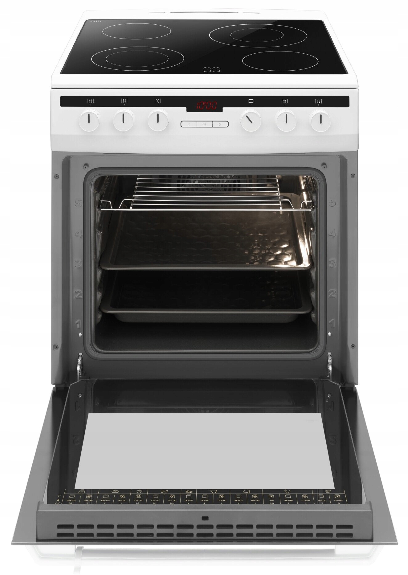 KUCHNIA AMICA 618CE3.332HTAQ(W) 60CM Model 618CE3.332HTAQ(W)