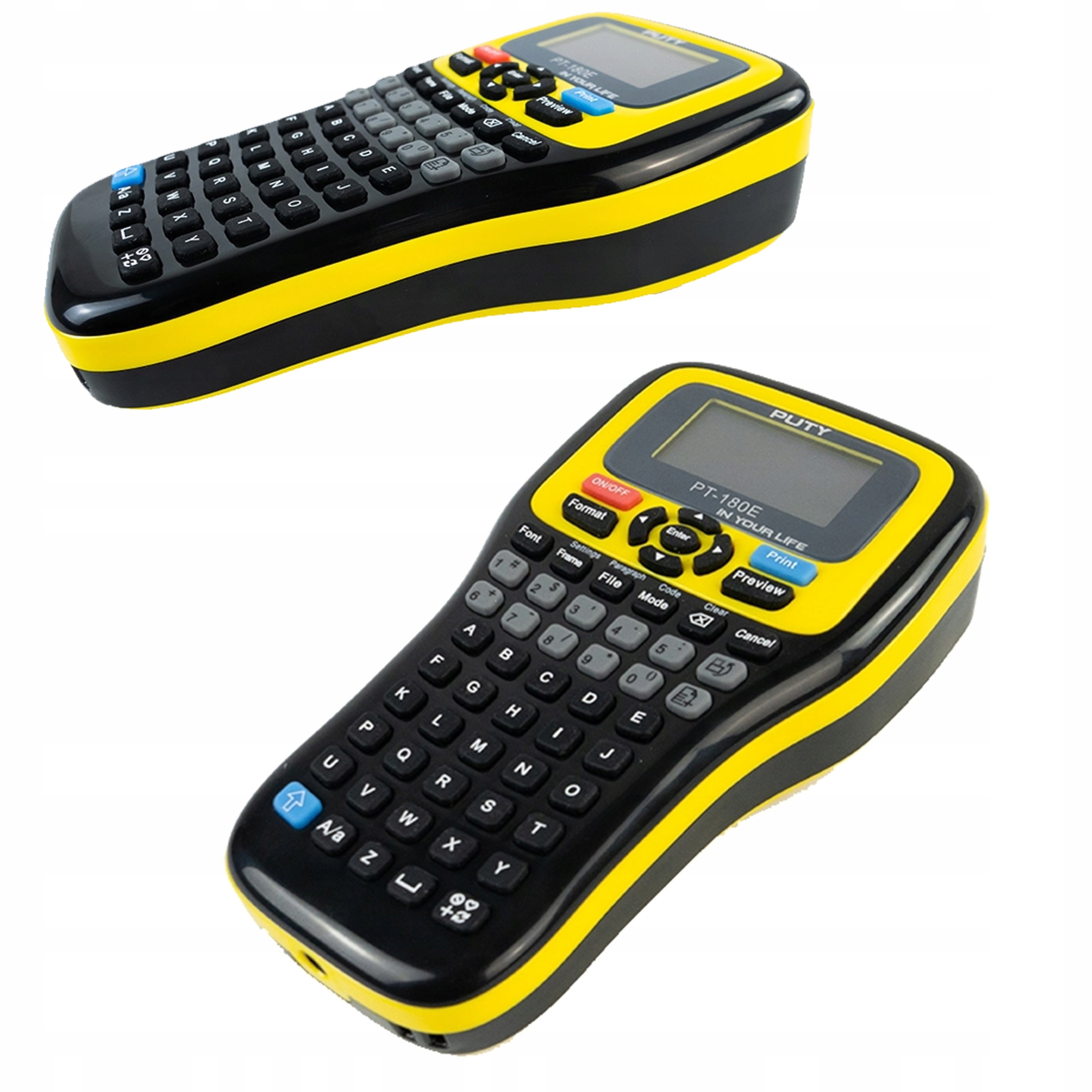 ETYKIECIARKA DOMOWA RĘCZNA DO ETYKIET SAMOPRZYLEPNYCH EKRAN LCD OBCINAK