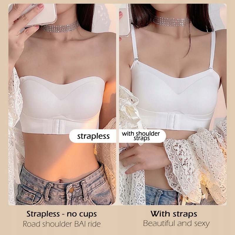 Invisible Strapless Bra For Women Wireless Push Up 14387410027 