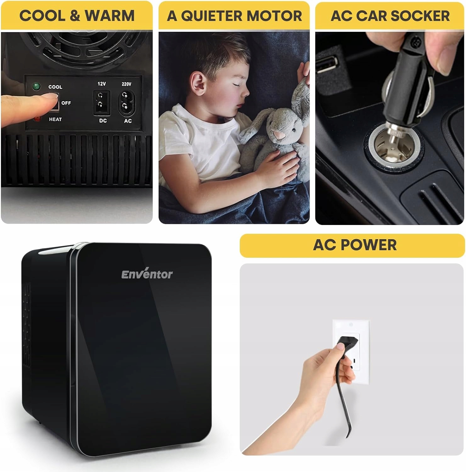 LODÓWKA TURYSTYCZNA PRZENOŚNA KOMPAKTOWA CHŁODZENIE PODGRZEWANIE WYDAJNA Rodzaj elektryczne