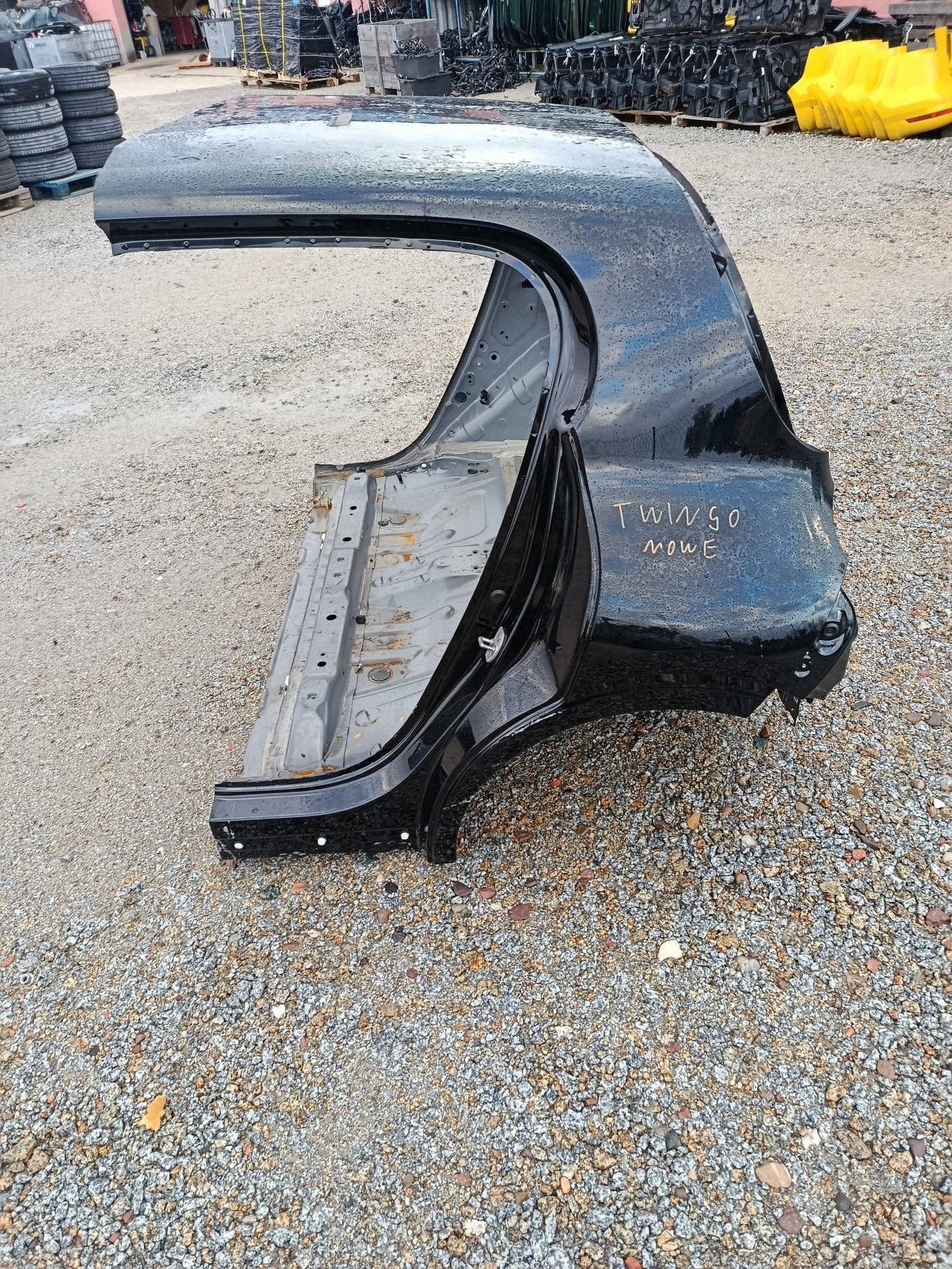 quarter fender side roof rear part side left Renault Twingo E-tech Tegne