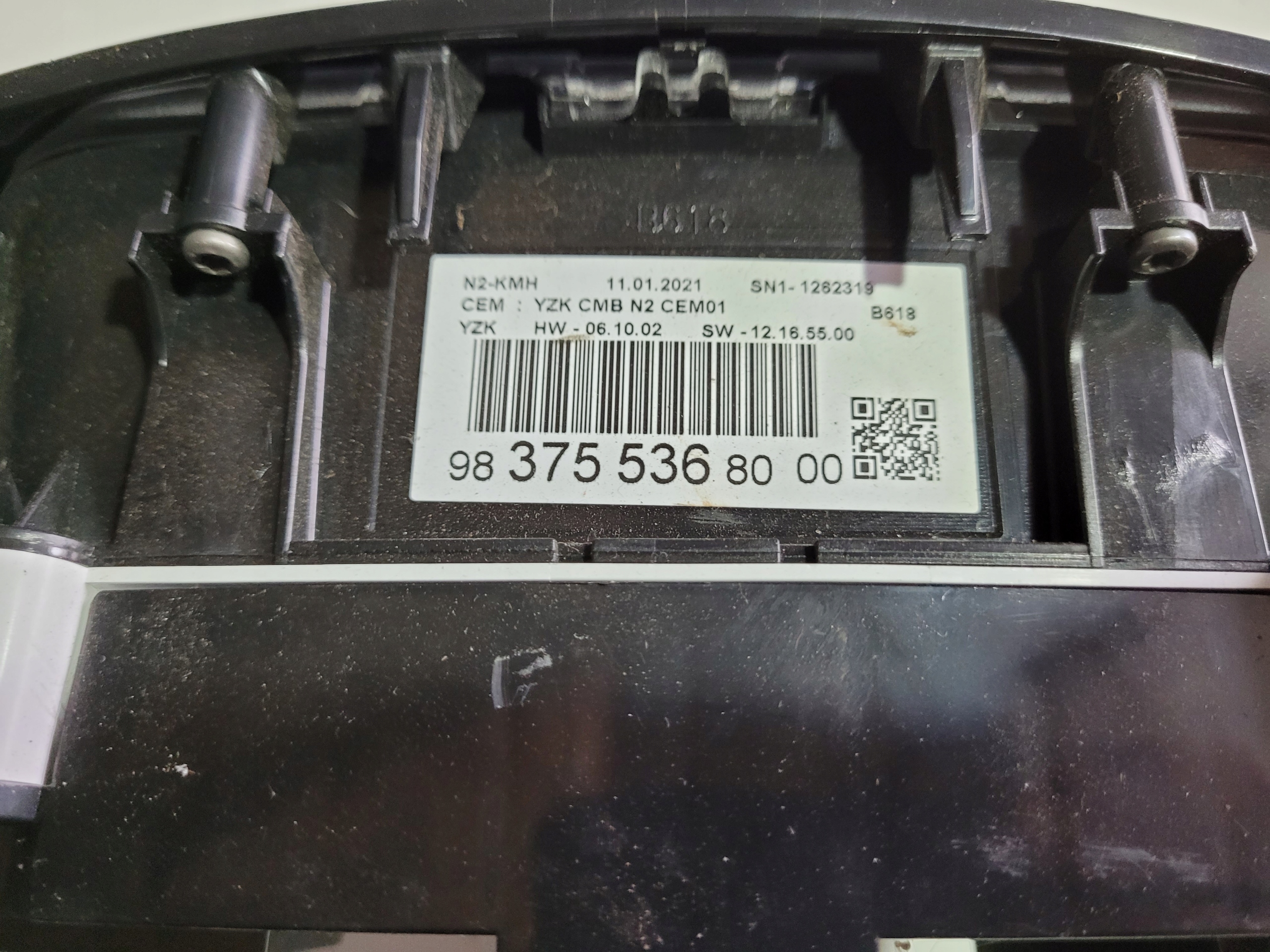 dials dials CITROEN C3 III 9837553680