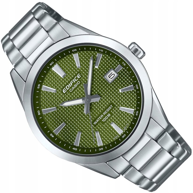 Elegantní Pánské Hodinky Casio Edifice EFV-160D-3AVEF Zelené, Ocelové, 40 mm