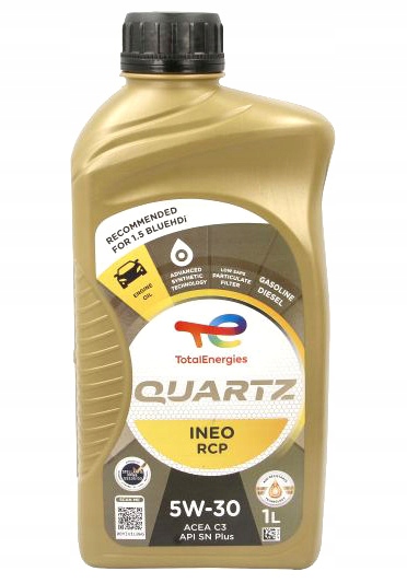 Olej Silnikowy Total Quartz Ineo Rcp 5W30 1L