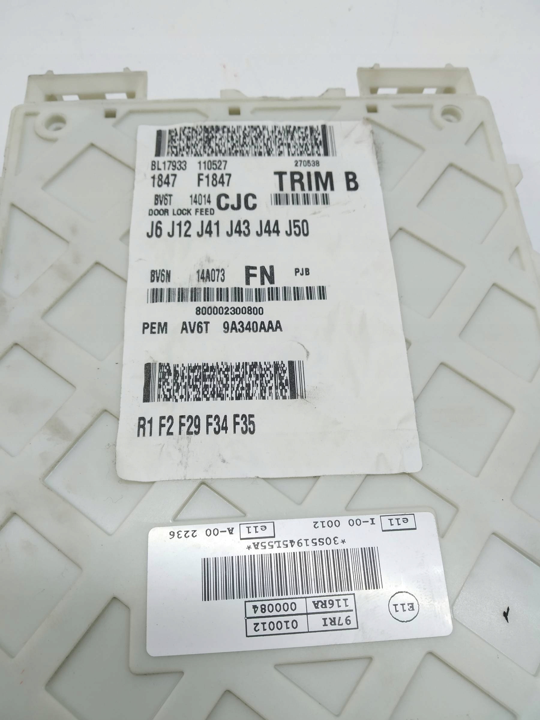 compartment BSI BV6T-14014-CJC Ford Focus Mk3 (2010-2019)