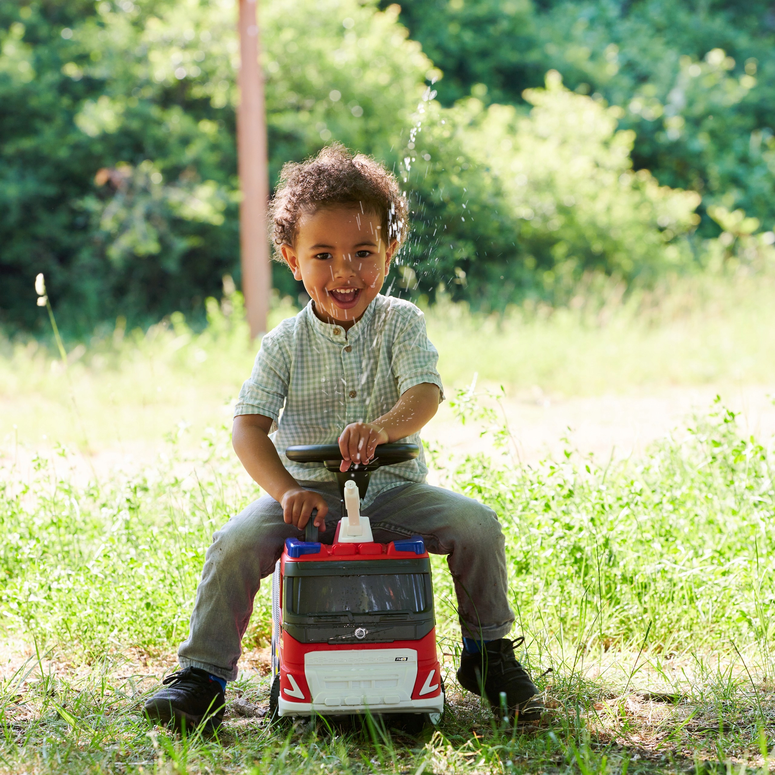 JEŹDZIK VOLVO WÓZ STRAŻACKI STRAŻ POŻARNA ARMATKA WODNA PCHACZ WODNY BIG Kod producenta 55326
