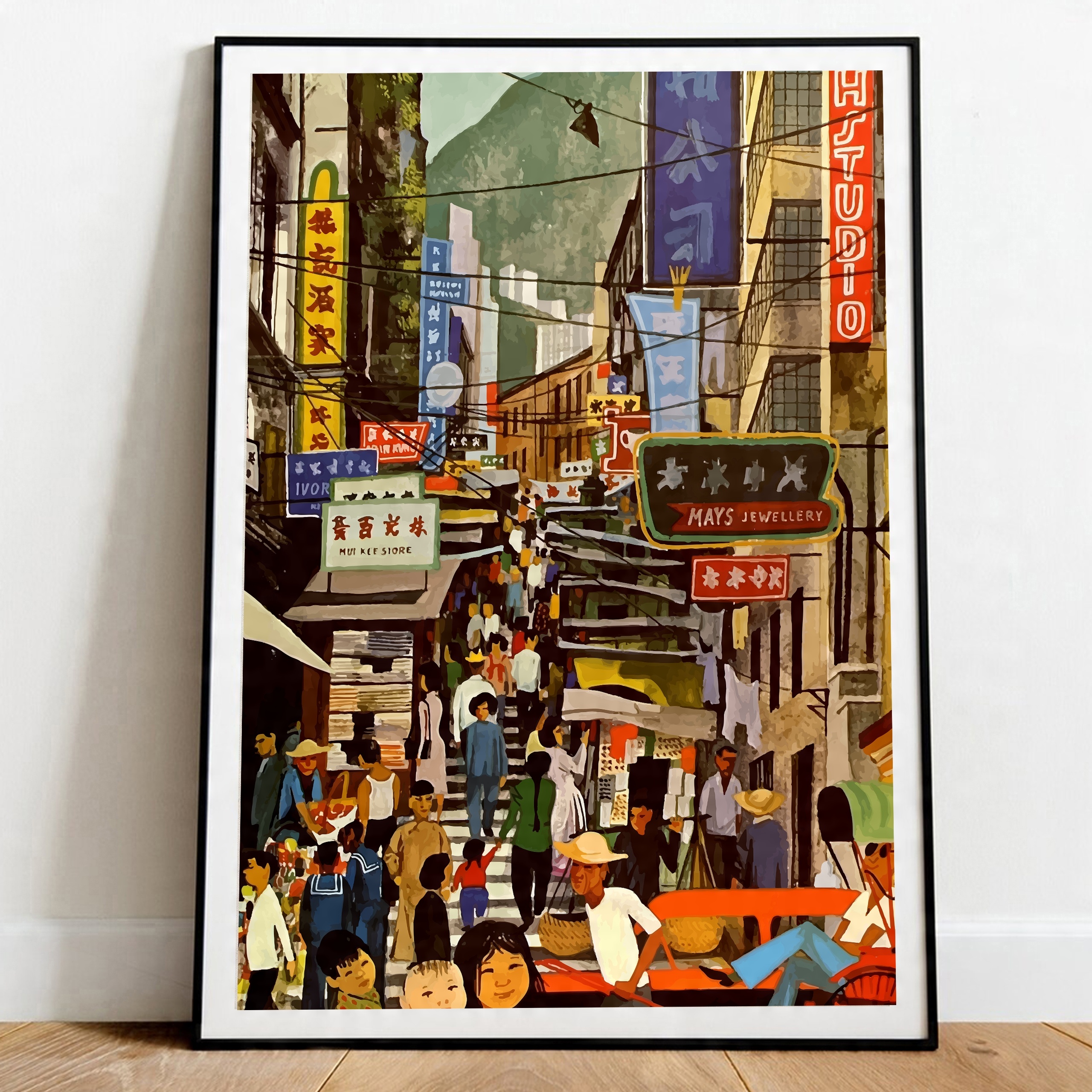 

Plakat na Ścianę Hong Kong Chiny 50x70
