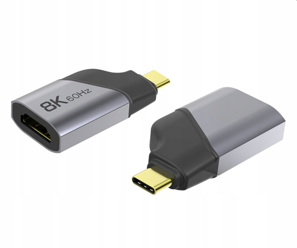 Adapter Premiumcord Usb-c do Hdmi, rozdzielczość obrazu 8K@60Hz, 4K@144Hz,