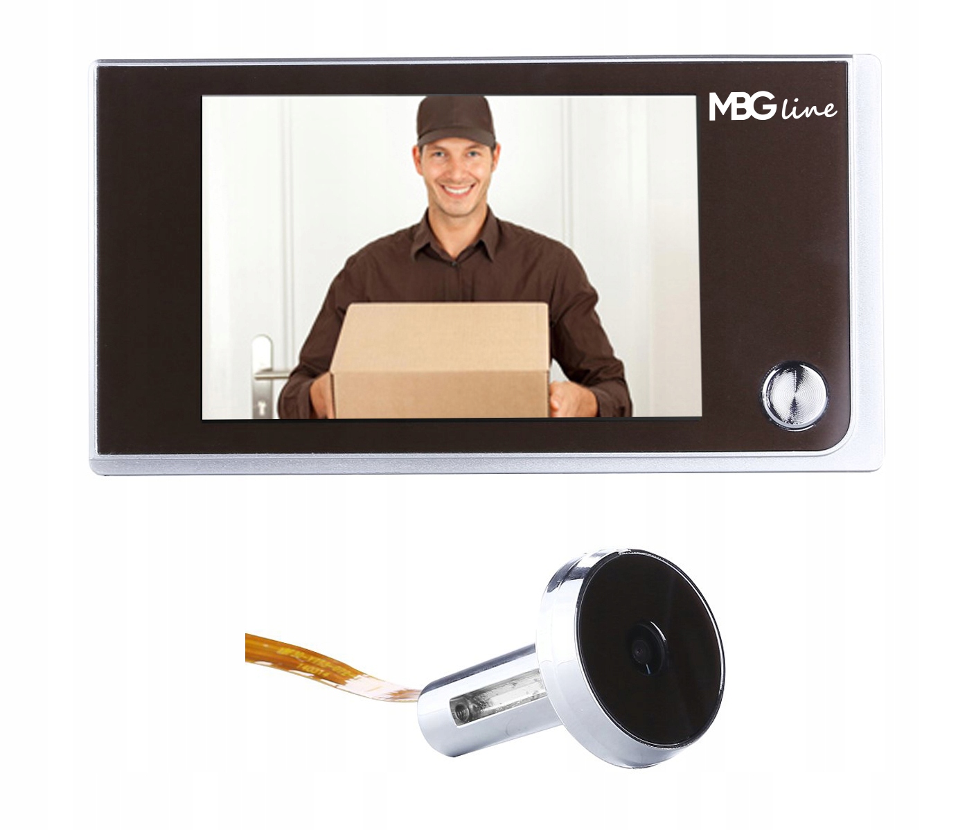 

Wideo Wizjer LCD 3.5" Judasz Podgląd 120° Hd